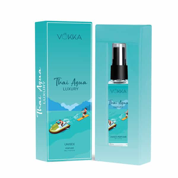 Vokka Pocket Perfume Thai Aqua 8Ml Luxury Long Lasting Perfume For Men & Women | Edp Scent For Gift