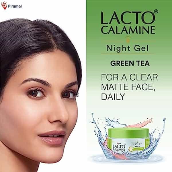 Lacto Calamine Night Gel - No Parabens | No Sulphates | 50G X Pack Of 12