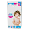 Doobidoo Baby Pants - Extra Large Size Diapers (40 Count) - With Anti Leak Side Cuffs (12-17 Kgs)