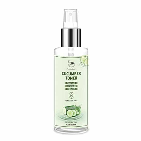 Tnw The Natural Wash Combo Of Cucumber Toner & Vitamin C |Aloe Vera .100 Ml | Serum For Skin. 30Ml
