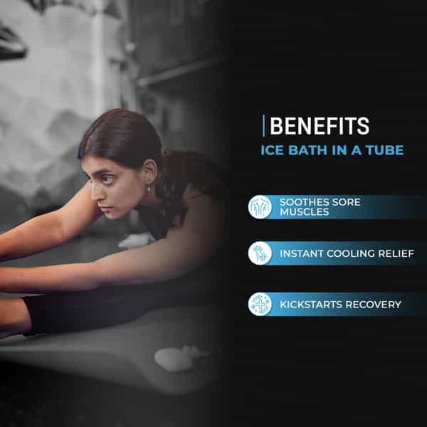Upurfit Recovery Kit (Cryo Gel 100G | Epsom Salts Bodywash 330Ml | 3Xl Body & Face Wipes 10N)