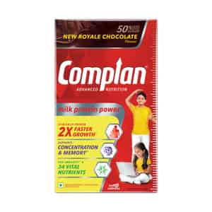 Complan Nutrition Drink Powder For Children New Royale Chocolate Flavour Box 1 Kg