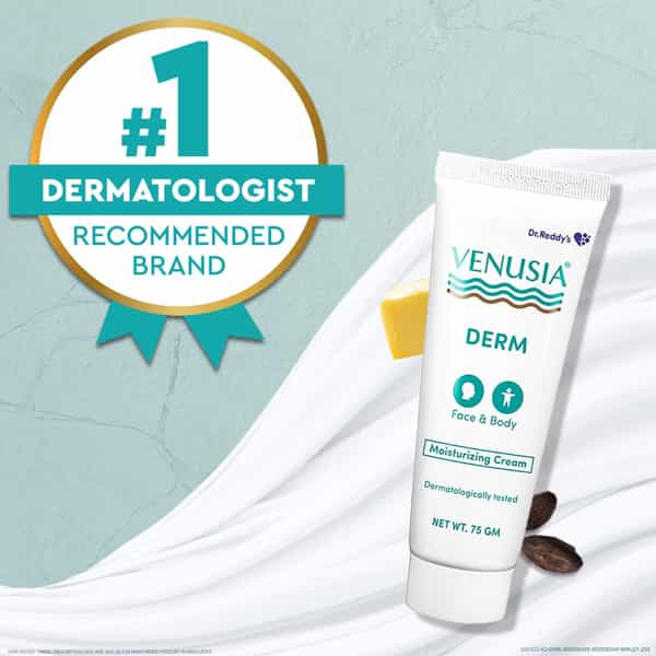 Venusia Derm Moisturizing Cream 75Gm (Pack Of 2)