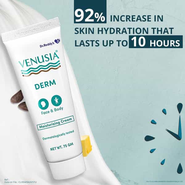 Venusia Derm Moisturizing Cream 75Gm (Pack Of 2)