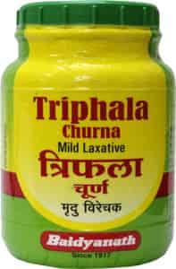 Baidyanath Asli Ayurved Triphala Churna 500 Gms (pack Of 2) Natural Laxative For Constipation