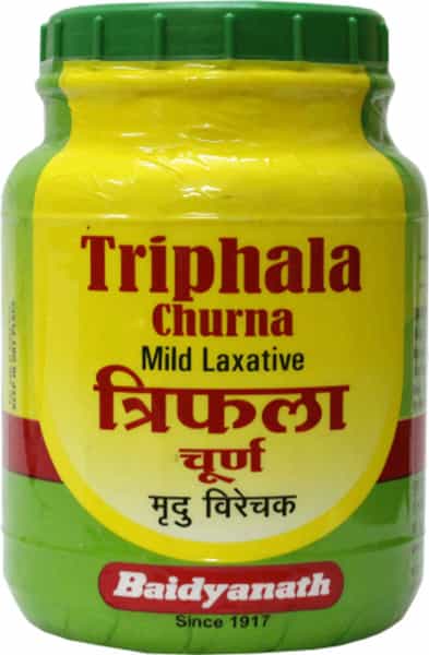 Baidyanath Asli Ayurved Triphala Churna 500 Gms (Pack Of 2) Natural Laxative For Constipation
