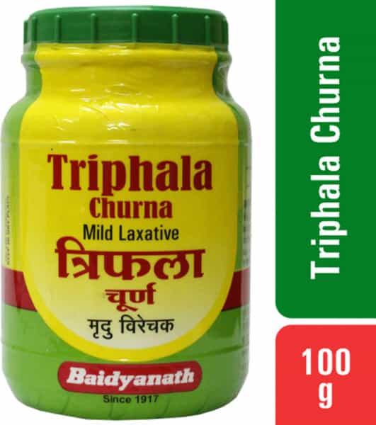 Baidyanath Asli Ayurved Triphala Churna 500 Gms (Pack Of 2) Natural Laxative For Constipation