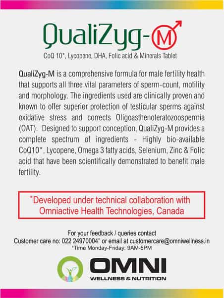 Omni Wellness Qualizyg M Tablet 30