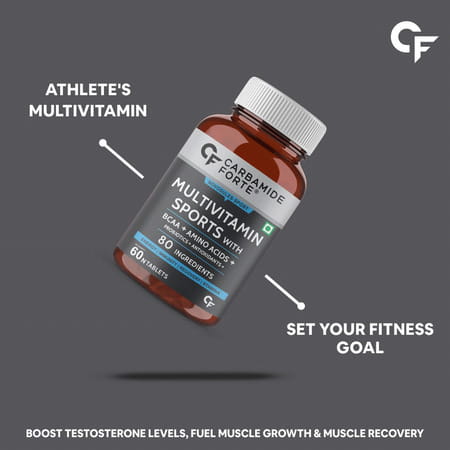 Carbamide Forte Multivitamin For Sports With Bcaa Amino Acids-60 Tablets