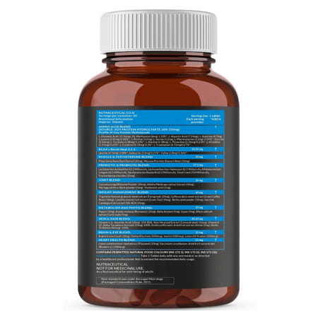Carbamide Forte Multivitamin For Sports With Bcaa Amino Acids-60 Tablets
