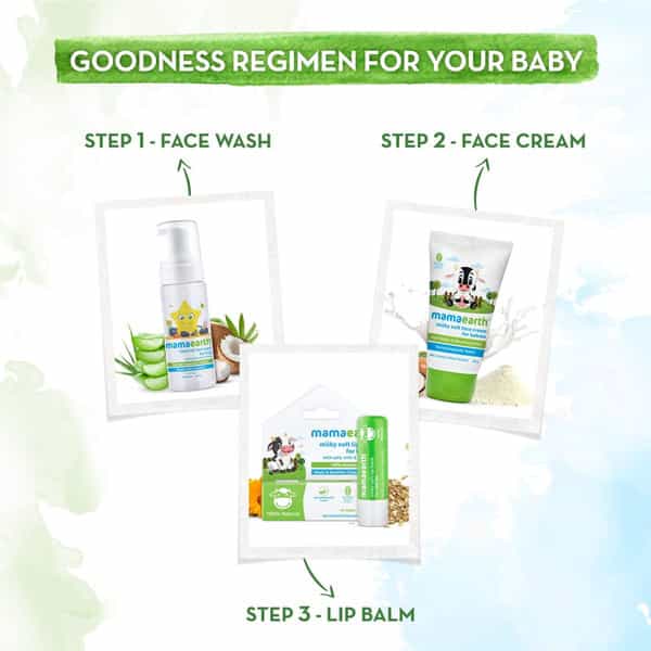 Mamaearth Foaming Face Wash For Kids With Aloe Vera And Coconut - 150Ml