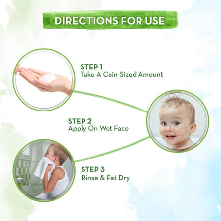 Mamaearth Foaming Face Wash For Kids With Aloe Vera And Coconut - 150ml