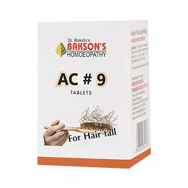 Dr Bakshi's Bakson Homoeopathy Ac9 Tablet 75