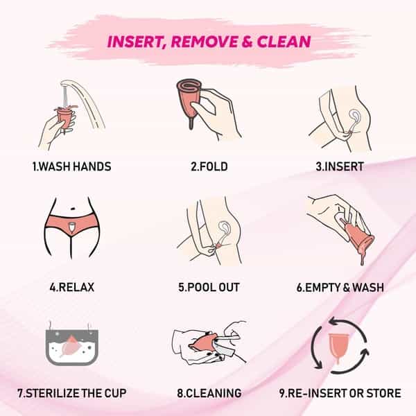Gynocup Premium Menstrual Cup For Women Small Size With Wash-100Ml (Combo)