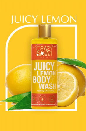 Crazy Owl Aqua Musk Mint & Tea Tree Mint + Juicy Lemon Body Wash Combo Pack