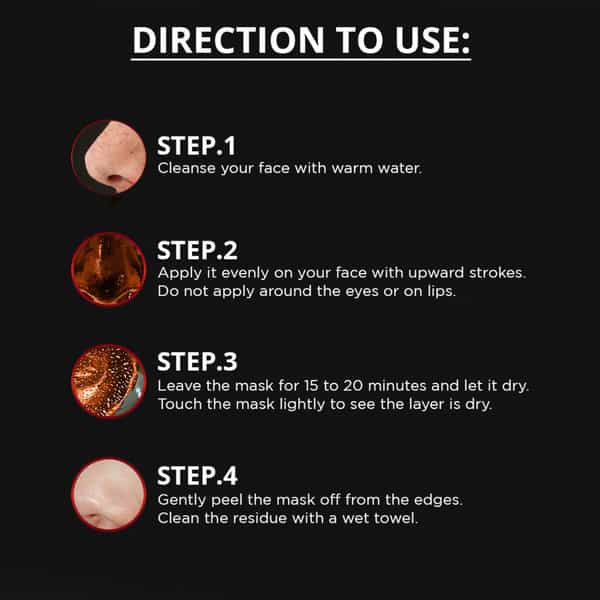 Mancode Vitamin C Peel Off Mask 100Gm