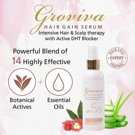 Groviva Hair Gain Serum 100 Ml (Pack Of 1)