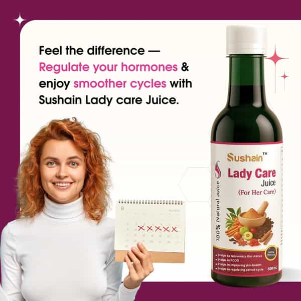 Sushain Lady Care Juice For Her Care Bottle Of 500 Ml(Pack Of 2)