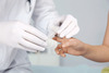 Ansell Micro Touch White Nitrile Examination Gloves - Pack Of 150 - Medium