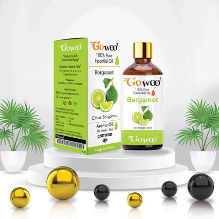 Go Woo 100% Pure & Virgin Bergamot Oil 50 Ml