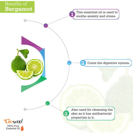 Go Woo 100% Pure & Virgin Bergamot Oil 50 Ml