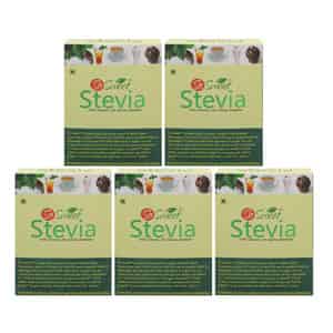So Sweet Stevia 50 Sachet Sugar Free Sweetener (pack Of 5)