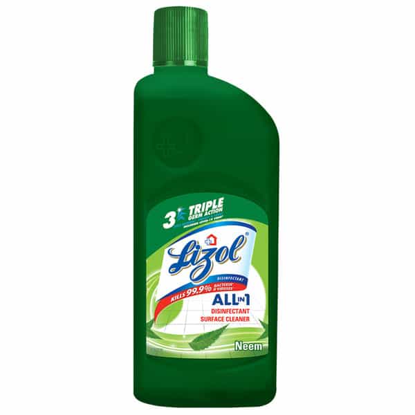 Lizol Neem Disinfectant Floor Cleaner Liquid Bottle Of 500 Ml