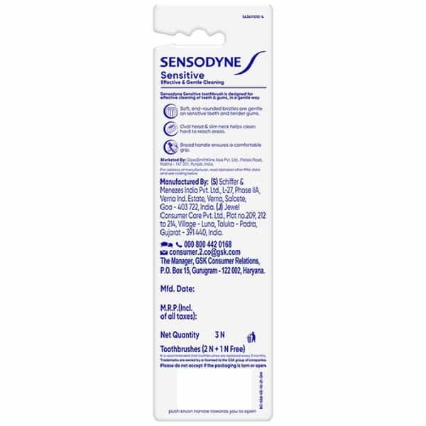Sensodyne Sensitive Toothbrush 3 No's
