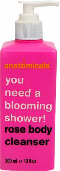Anatomicals | Rose Body Cleanser | Softly Cleanses & Radiates | Paraben Free | Unisex | 300 Ml