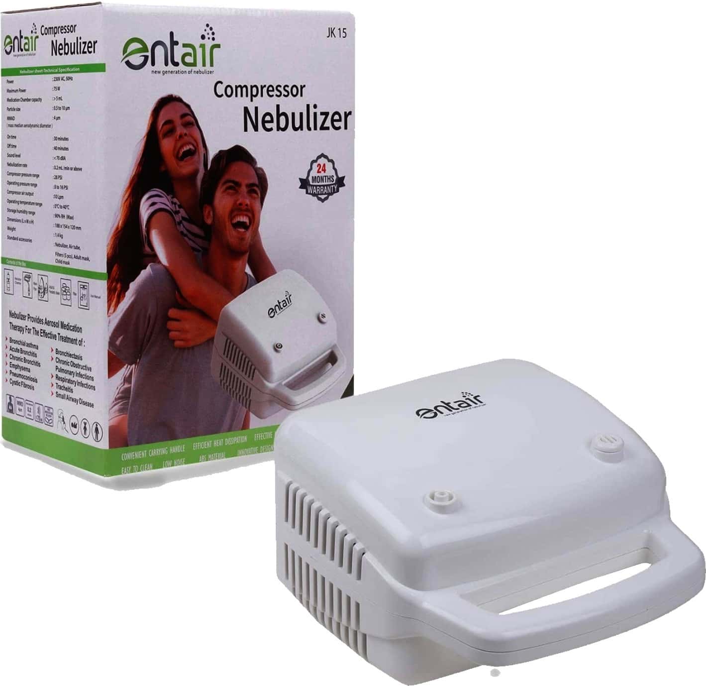 Entair Jk15 Compressor Nebulizer