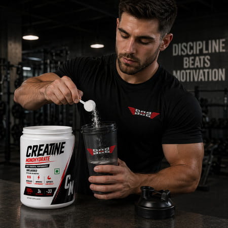 Sos Nutrition Creatine Monohydrate Powder| 3G Per Serving Unflavoured Micronized Creatine (100G)