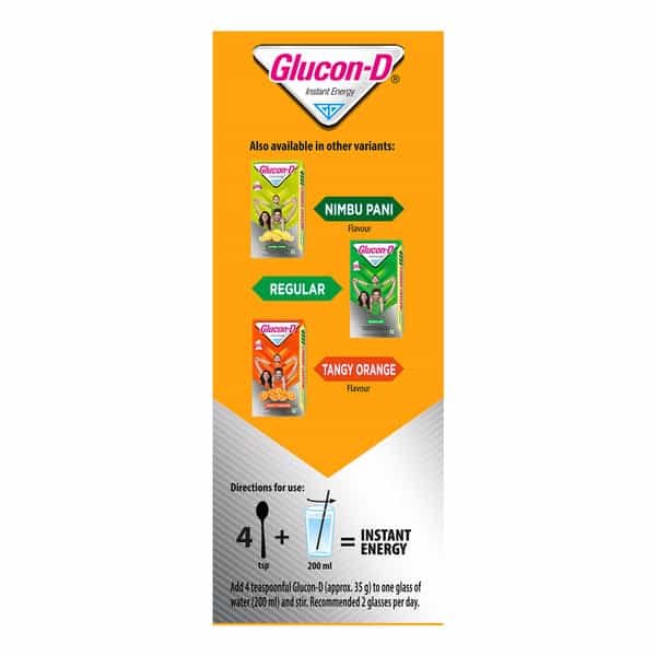 Glucon-D Mango Blast With 3 Benefits Of Energy | Recovery | And Immunity | 450 G