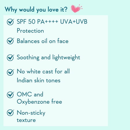 Wishcare Niacinamide Oil Balance Sunscreen Spf 50 Pa++++ Light & Matte Sunscreen | Oily Skin - 30Ml