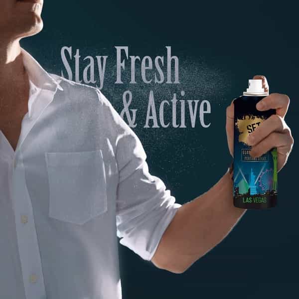 Set Wet Bali Bliss With Las Vegas Live Body Spray & Deodorant For Men-120 Ml(Pack Of 2)