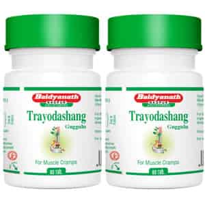 Baidyanath Asli Ayurved Trayodashang Guggulu 80 Tablets (pack Of 2)