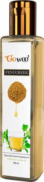 Go Woo 100% Pure Fenugreek Carrier Oil For Skin Lightening 100 Ml