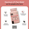 Sheneed Maximum Uti Pain Relief | Fast Relief|Burning & Urgency|Targets Source Of Pain - 60 Capsules