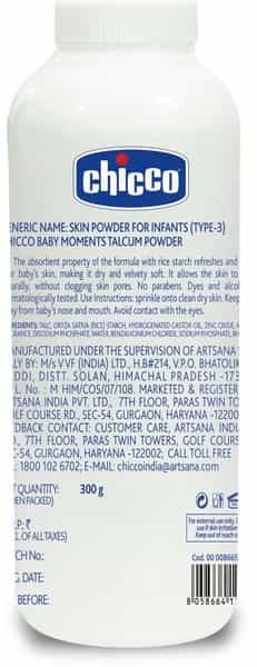 Chicco Baby Talcum Powder - 300G