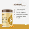 Myfitfuel Salmon Fish Oil | 1000Mg (180 Epa 120 Dha) | 50 Softgels
