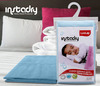 Luvlap Instadry Extra Absorbent Dry Sheet/Bed Protector Sky Bluen 0M Medium 70X100cm