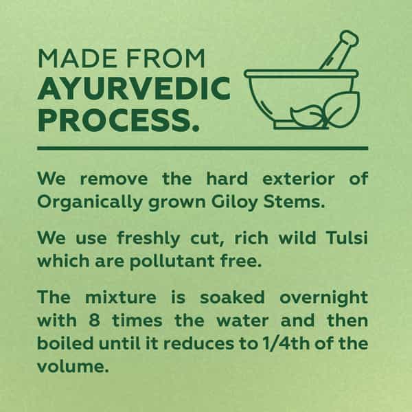 Yoga Bar Tulsi Giloy Juice (1 L Bottle)