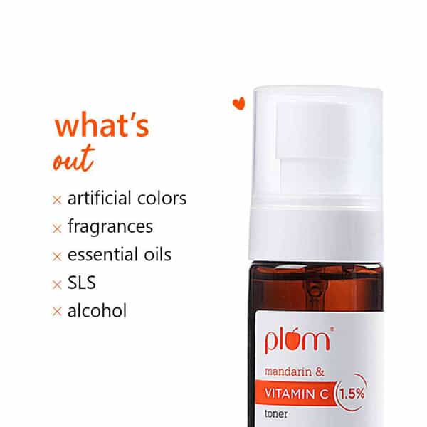 Plum 1.5% Vitamin C Toner With Mandarin - 100 Ml