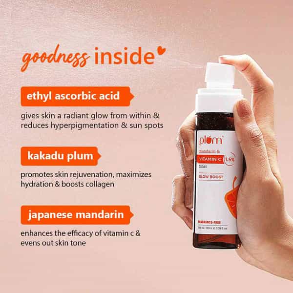 Plum 1.5% Vitamin C Toner With Mandarin - 100 Ml