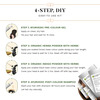 Sesa 4 Step Natural Hair Colour Kit Organic & Ayurvedic No Ammonia Ppd Peroxide 200Gm + 40Ml