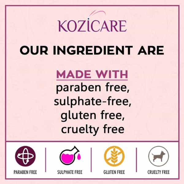 Kozicare Neck Firming Cream With Glutathione Vitamin C E Niacinamide & Kojic Acid - 50Gm