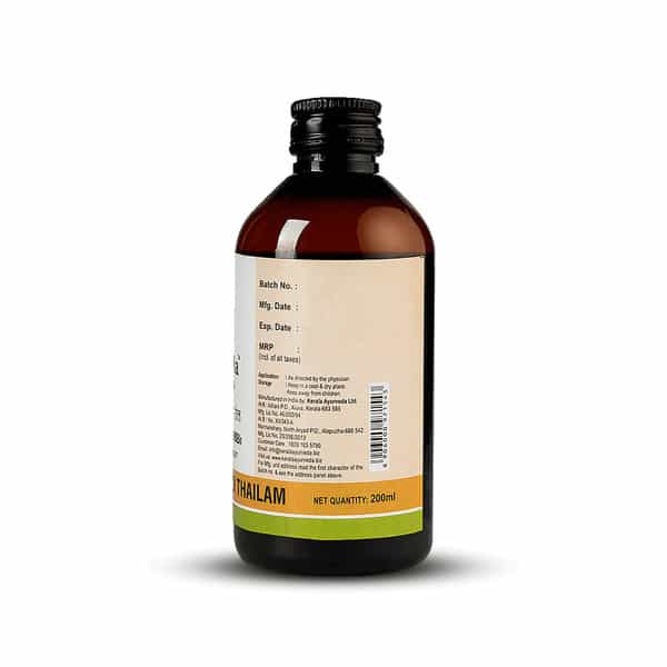 Kerala Ayurveda Kottamchukkadi Thailam 450 Ml