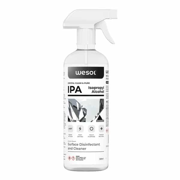 Wesol Ipa Isopropyl Alcohol 99.9% Electronics Cleaner Spray 500 Ml