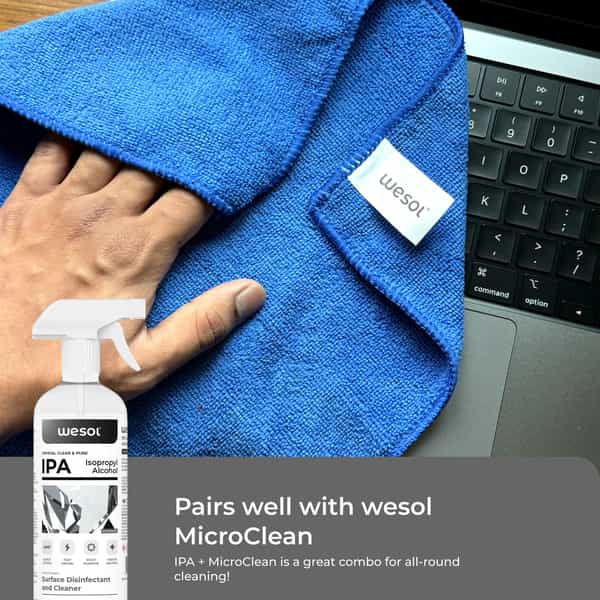 Wesol Ipa Isopropyl Alcohol 99.9% Electronics Cleaner Spray 500 Ml