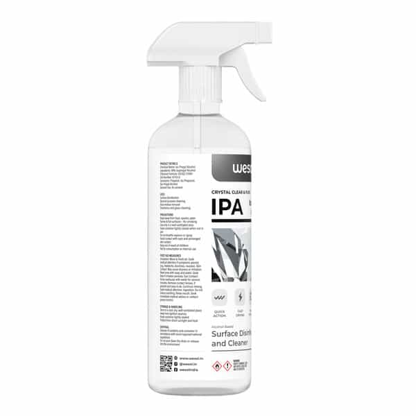 Wesol Ipa Isopropyl Alcohol 99.9% Electronics Cleaner Spray 500 Ml