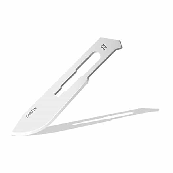 Paramount Surgical Blade No. 22 100 Pcs Per Packet Pack Of 1